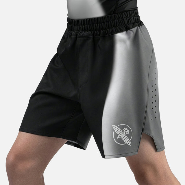 Shorts de MMA Hayabusa Apex Nova Enfant – Noir