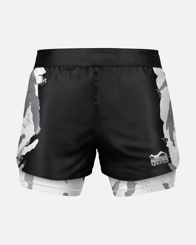Phantom Athletics MMA Shorts Fusion 2in1 – Green/Black