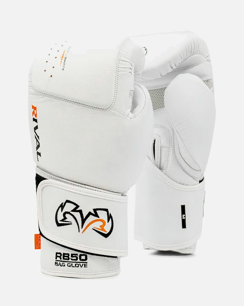 Gants de sac Rival Intelli-Shock RB50 – Blanc