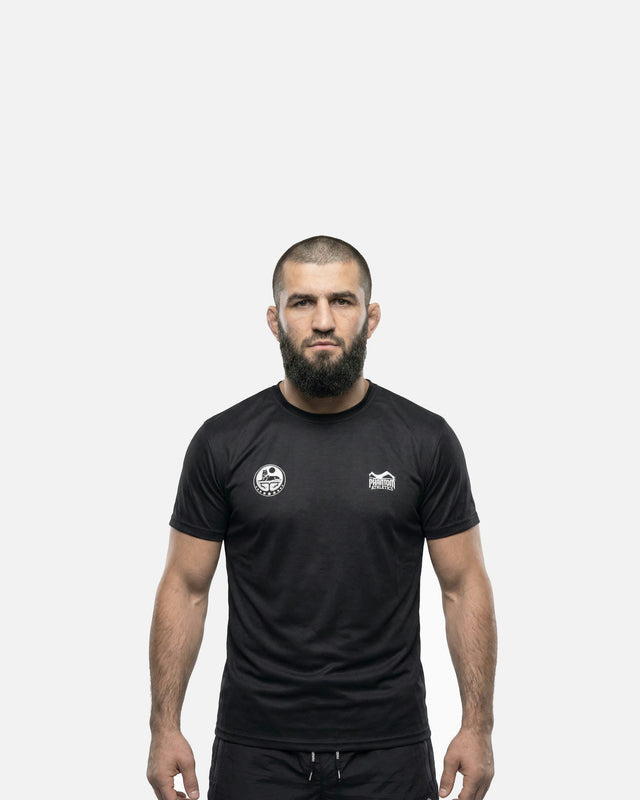 T-shirt d'entraînement Phantom Athletics EVO+ Team Chechnya – Noir