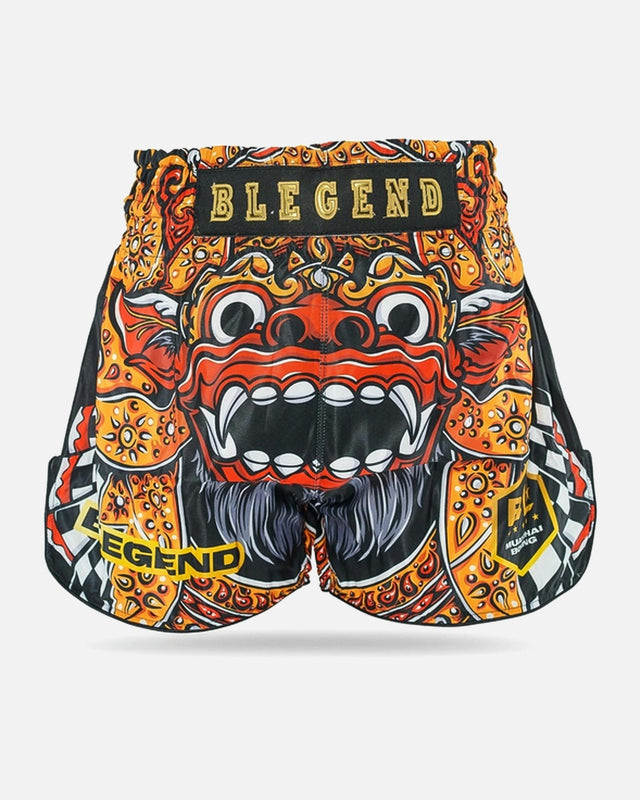 Shorts de Muay Thai Blegend Legend 3 – Noir