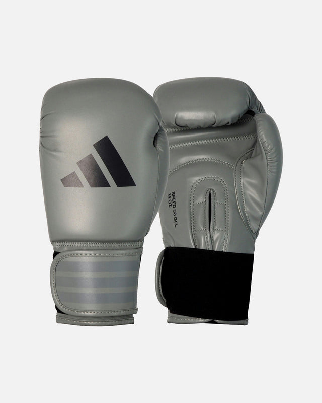 Gants de boxe Adidas Speed 50 – Argent/Gris