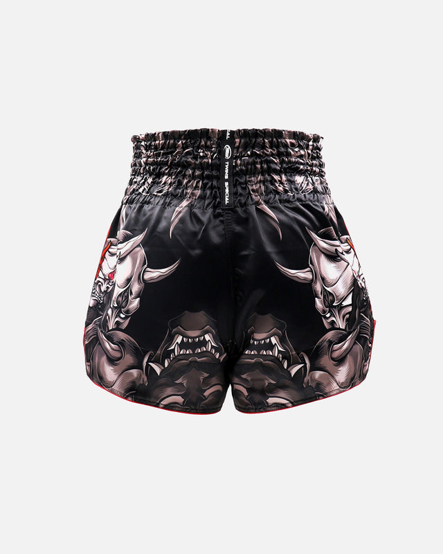 Twins Muay Thai Shorts TTBL Kabuki – Black