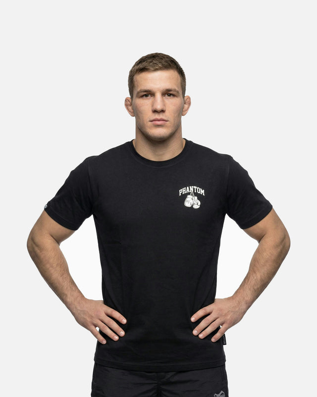 T-Shirt Phantom Athletics Boxing Team – Nero