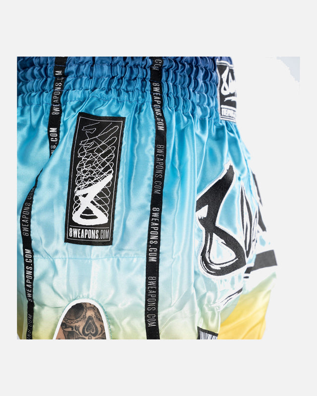 Shorts de Muay Thai 8 WEAPONS Vivo – Sunrise