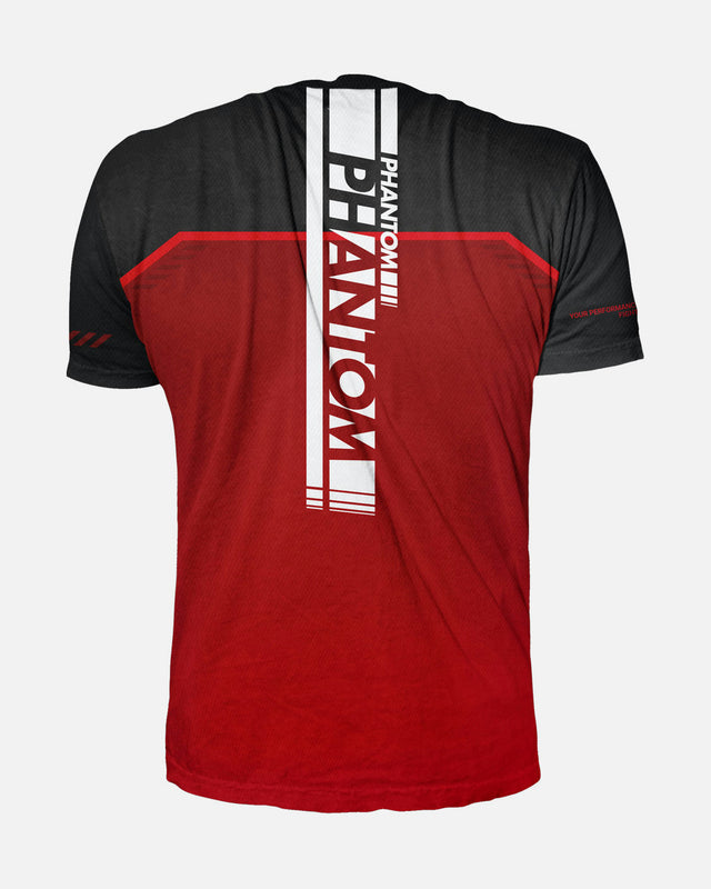 T-shirt d'entraînement Phantom Athletics EVO Apex – Rouge