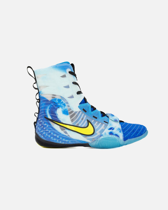 Botas de boxeo Nike HyperKO 3 – Azul/Amarillo