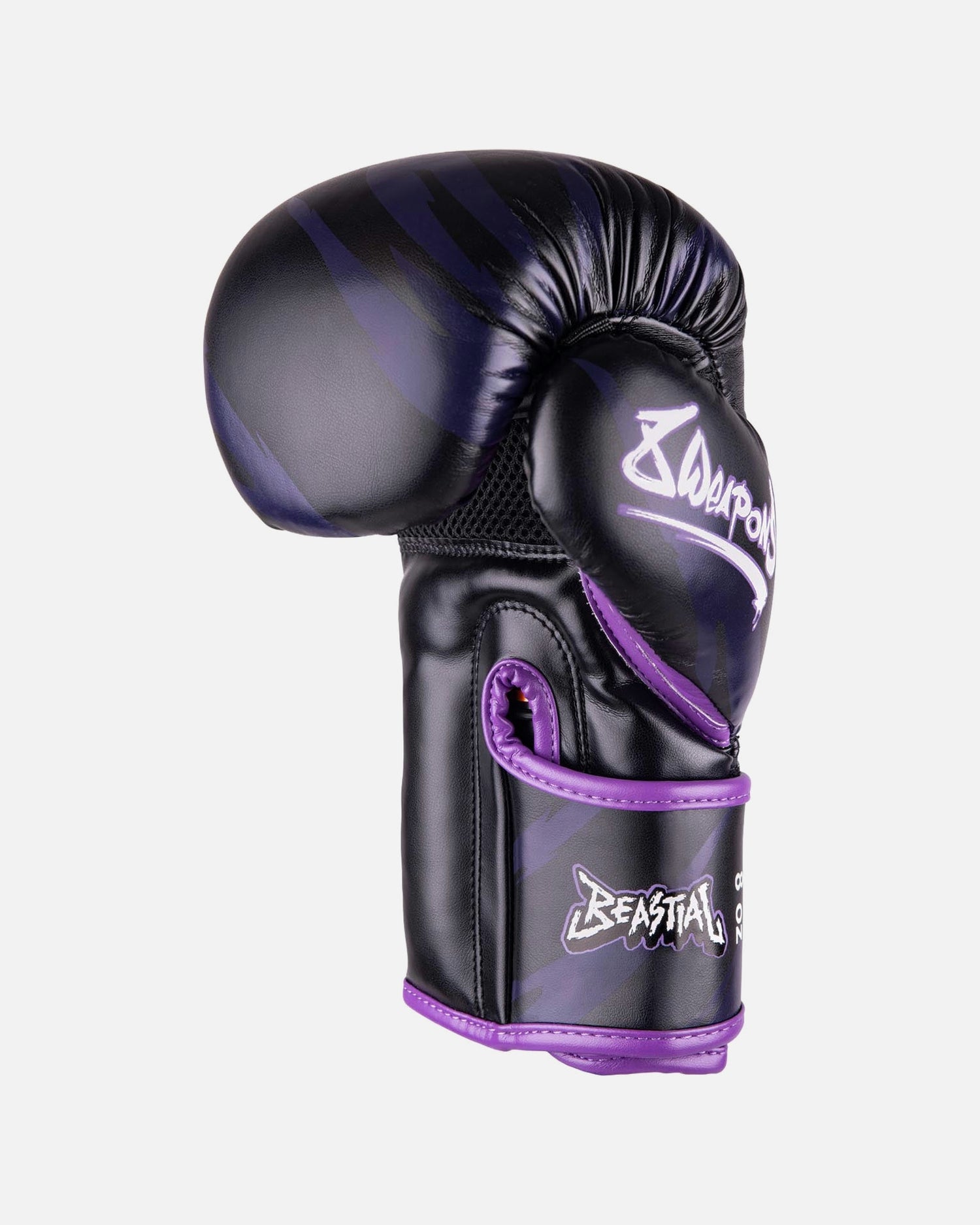 Gants de boxe 8 WEAPONS Beastial Panther Enfant – Noir/Violet