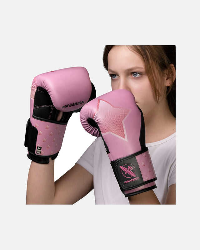 Hayabusa Boxhandschuhe S4 Epic Kinder – Rosé