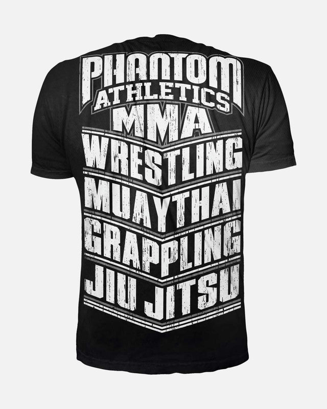 T-Shirt Phantom Athletics EVO MMA Sports – Nero