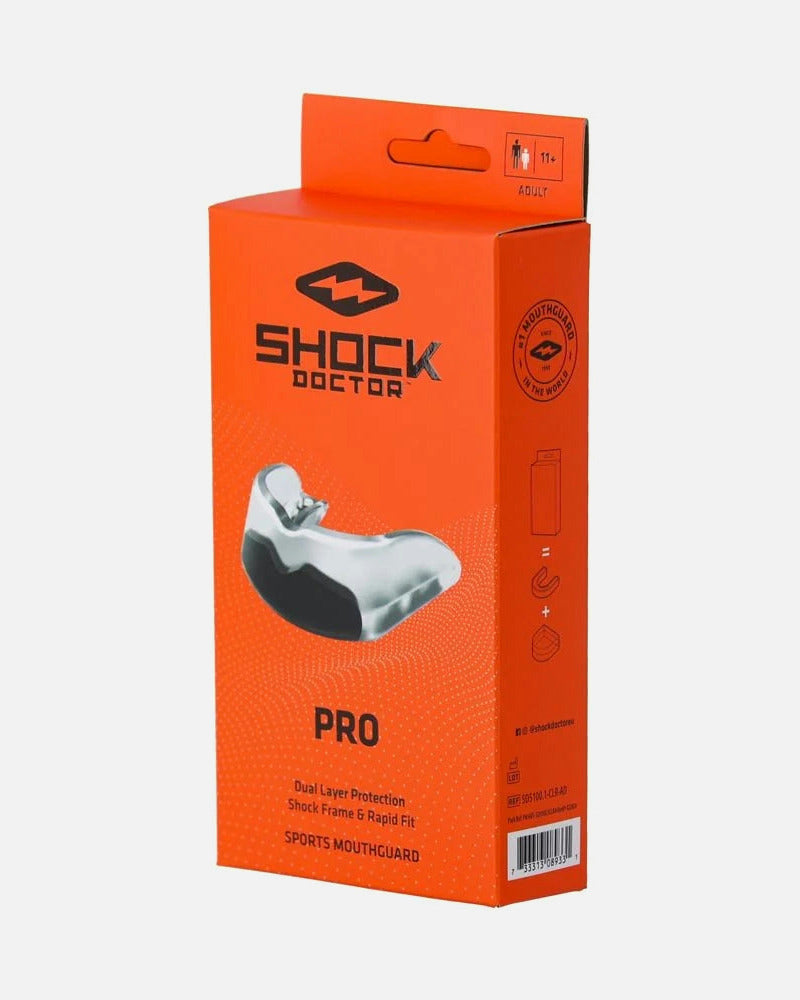 Paradenti Shock Doctor Pro – Trasparente