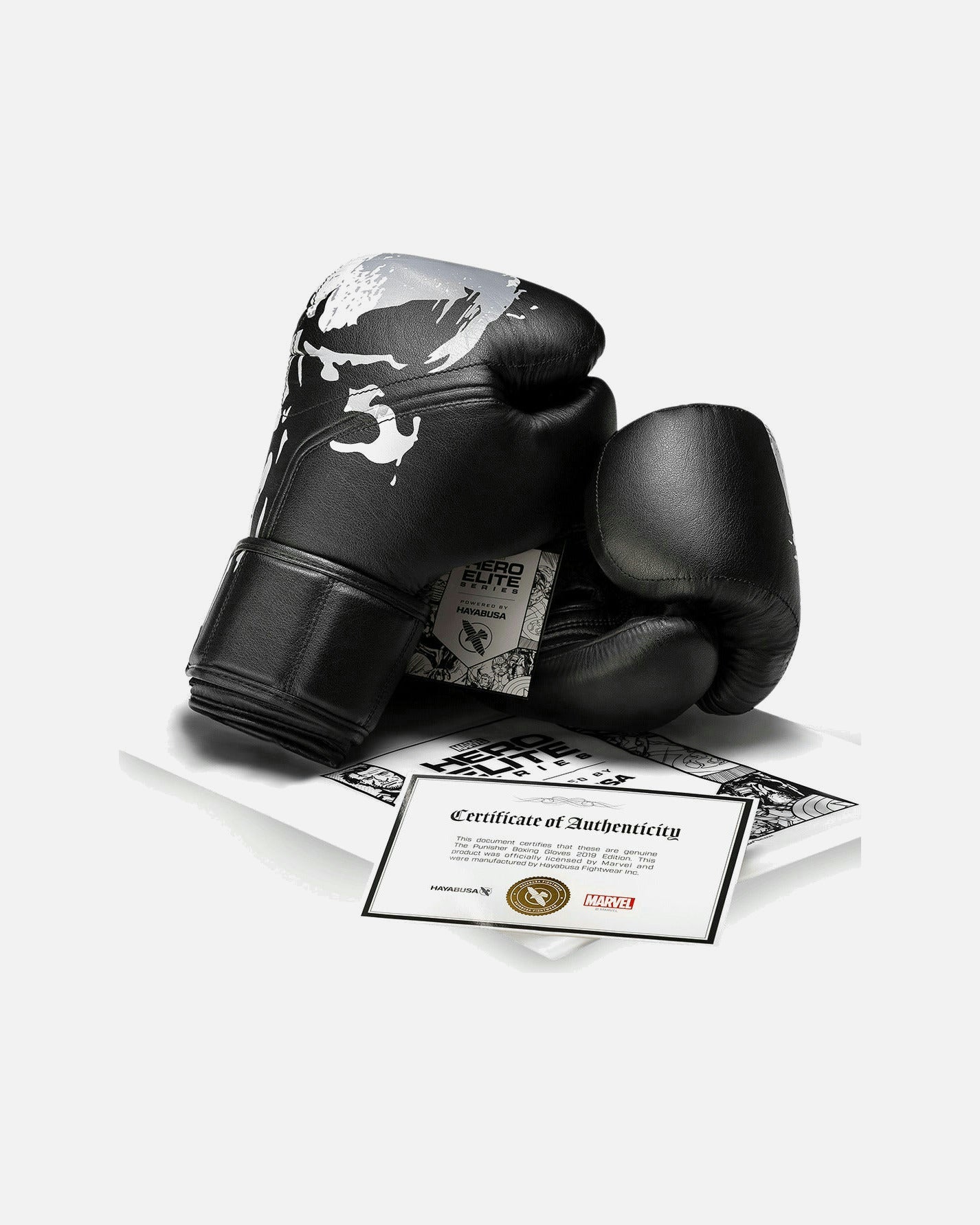Hayabusa Boxhandschuhe The Punisher – Schwarz
