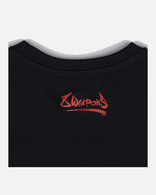 8 WEAPONS T-Shirt Joe – Schwarz/Rot