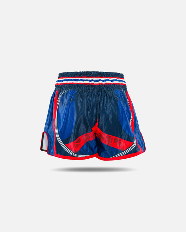 Pantalones de Muay Thai King Pro Boxing Flag – Azul