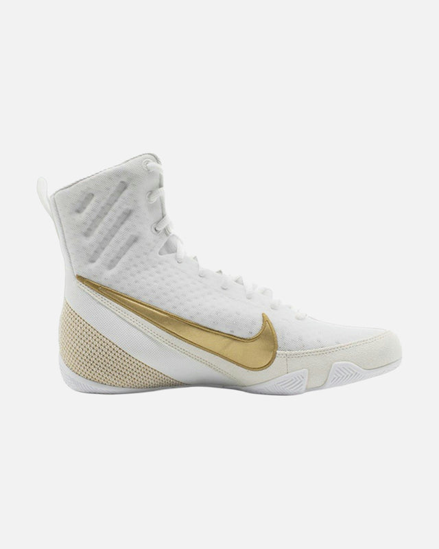 Botas de boxeo Nike Machomai 3 – Blanco/Oro