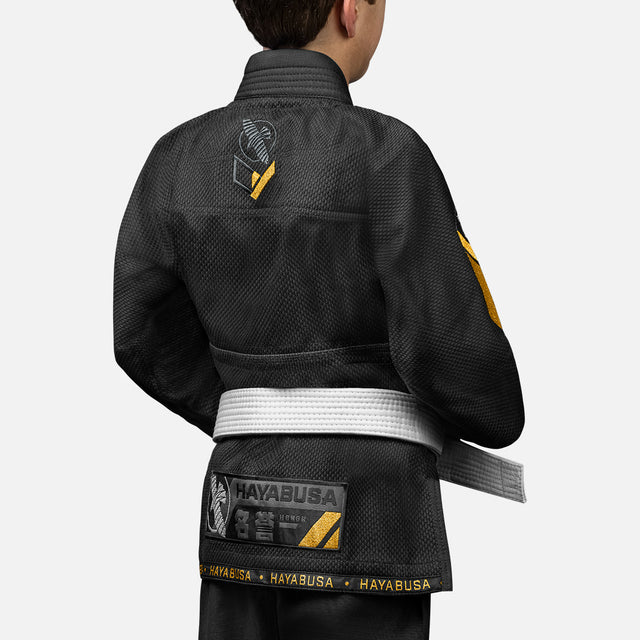 Kimono de BJJ Hayabusa Ascend Niños – Negro