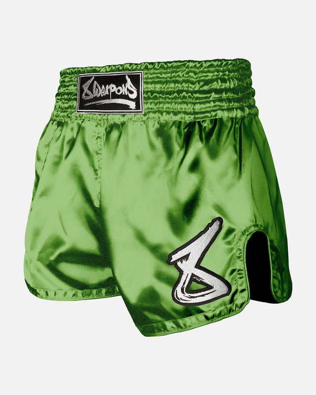 Shorts de Muay Thai 8 WEAPONS Strike – Vert