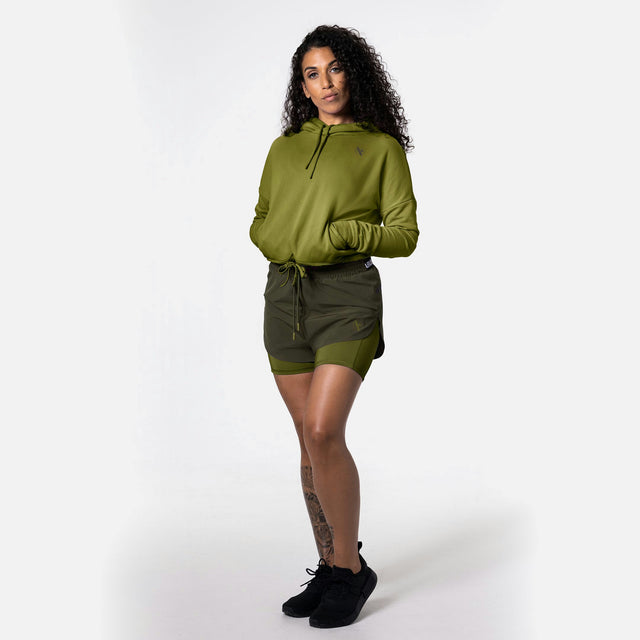 Débardeur Hayabusa Hoodie Cozy Fleece Femme - Vert Olive
