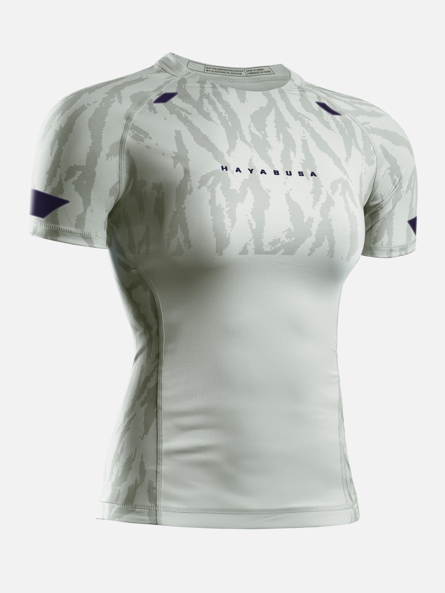 Hayabusa Rashguard Apex Vantage Korte Mouwen Dames - Beige