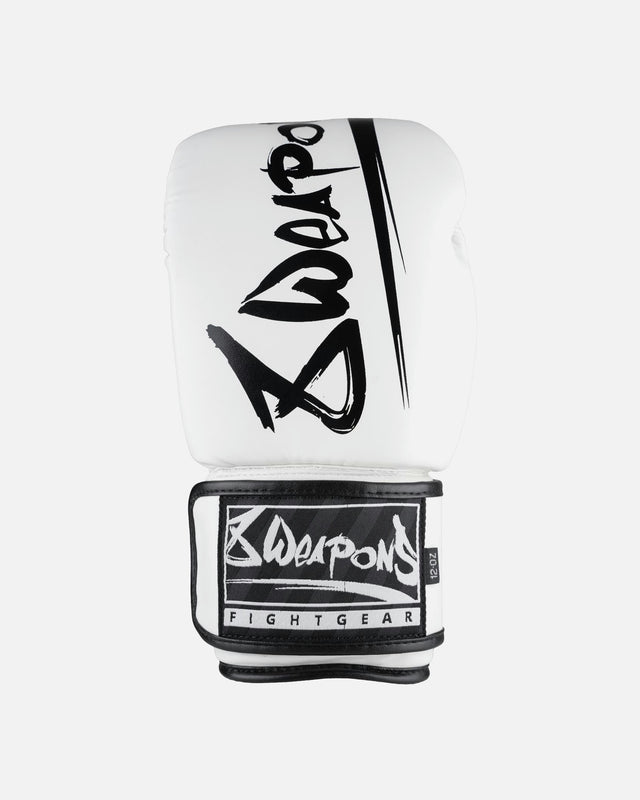 Guantes de boxeo 8 WEAPONS Unlimited 2.0 – Blanco/Negro