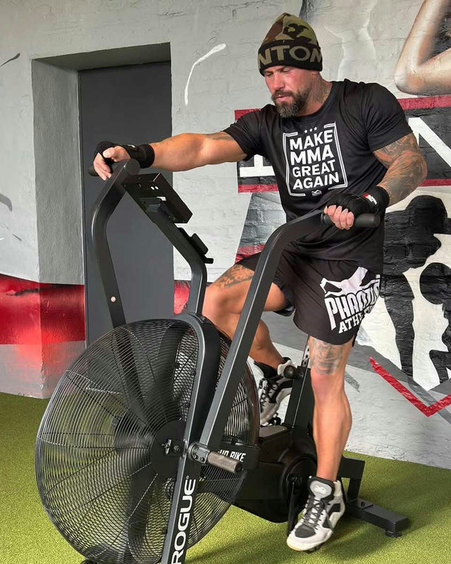 T-shirt da allenamento Phantom Athletics Trainingsshirt EVO Make MMA Great Again – Nero