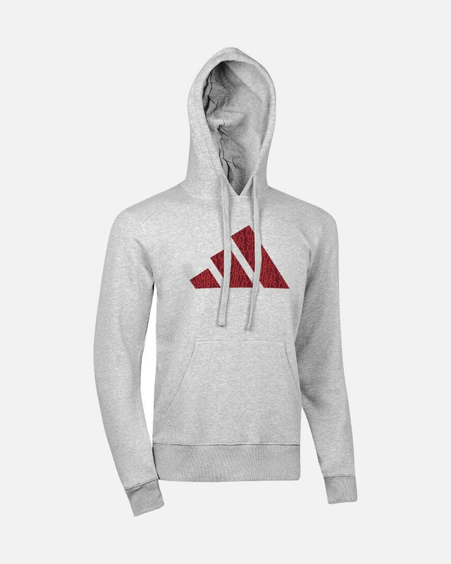Adidas Hoodie Perfo Script Graphic - Grijs