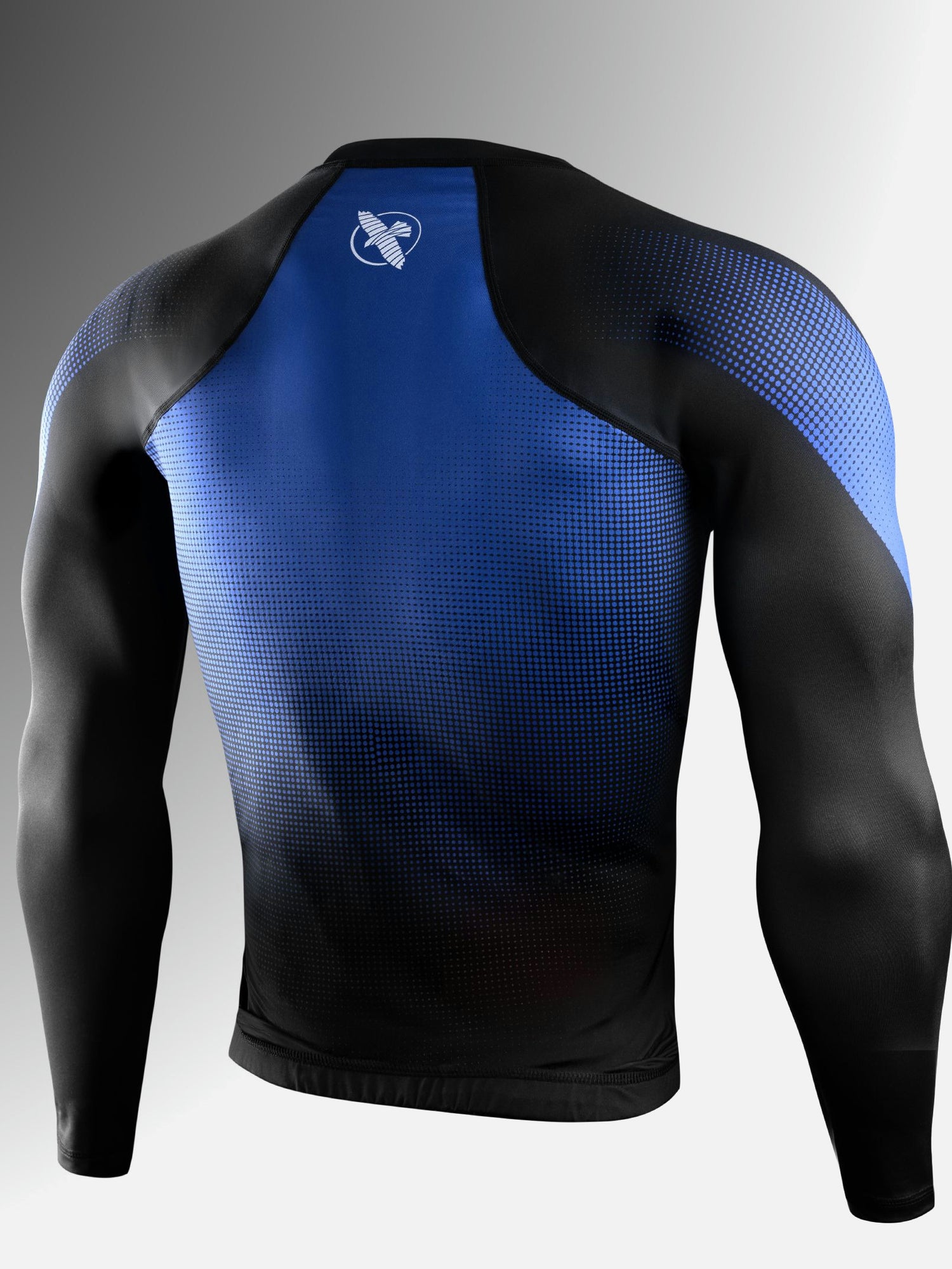 Rashguard Hayabusa Pro Ranked Manga Larga – Azul