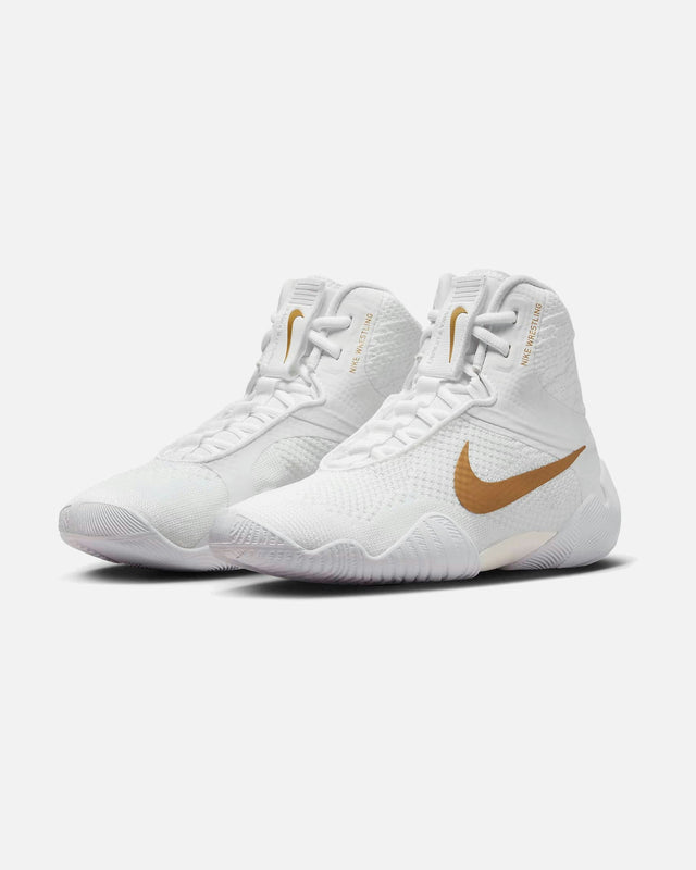 Chaussures de lutte Nike Tawa – Blanc/Or
