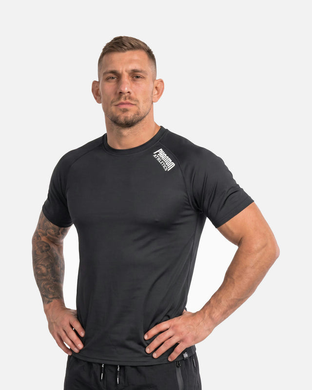 Camiseta Phantom Athletics Tactic Manga Corta – Negro