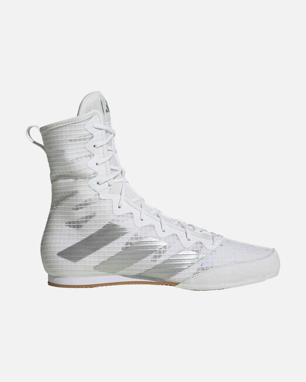 Adidas Boxschuhe Box Hog 4 – Weiß/Silber