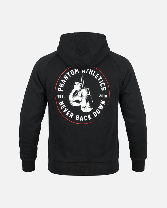 Phantom Athletics Hoodie Never Back Down – Schwarz