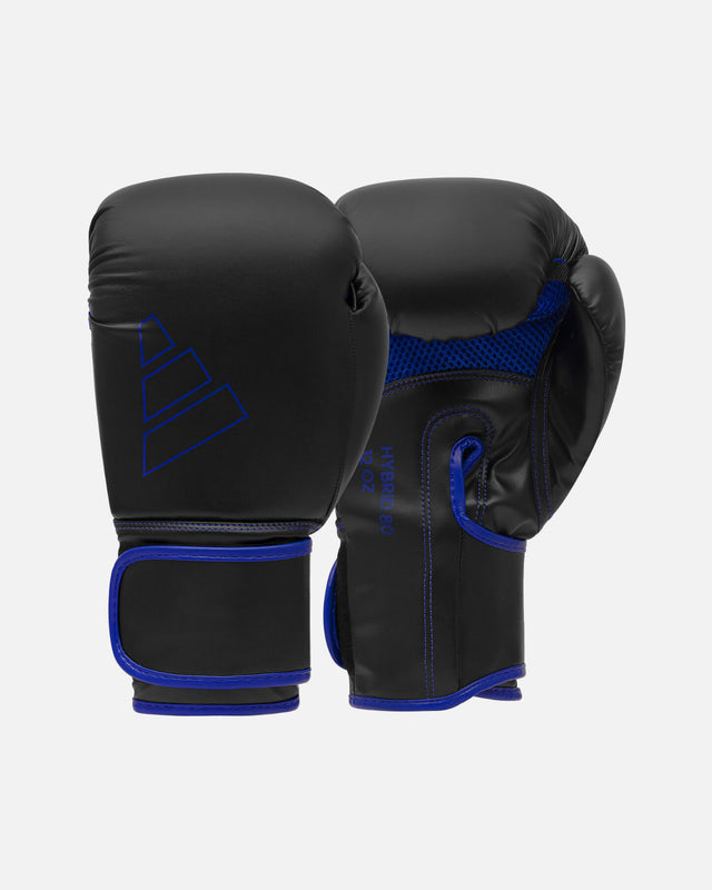 Guantoni da boxe Adidas Hybrid 80 – Nero/Blu