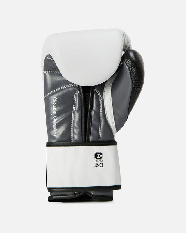 Rękawice bokserskie Everlast Powerlock OG – Białe/Czarne