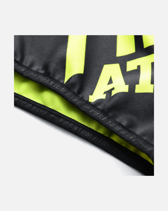 Pantalones de Muay Thai Phantom Athletics Revolution – Negro/Neón