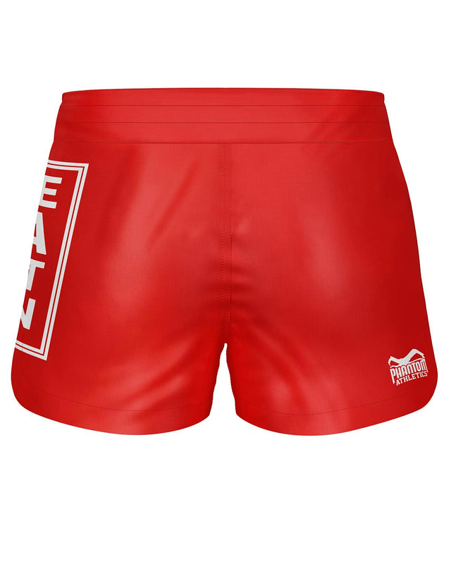 Shorts de MMA Phantom Athletics Fusion-R Make MMA Great Again – Rouge