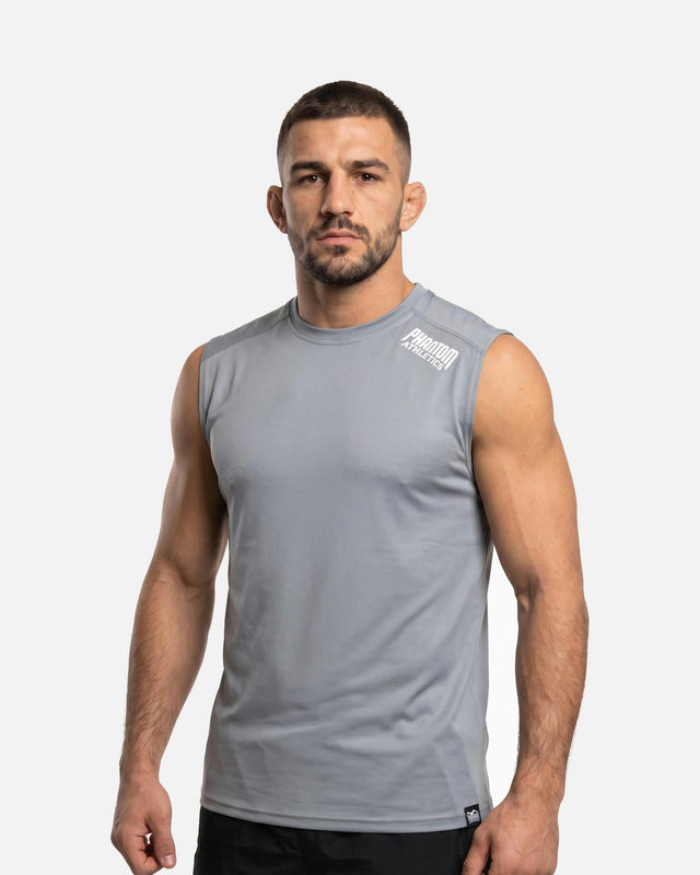 Phantom Athletics Trainingsshirt Tactic Mouwloos - Grijs