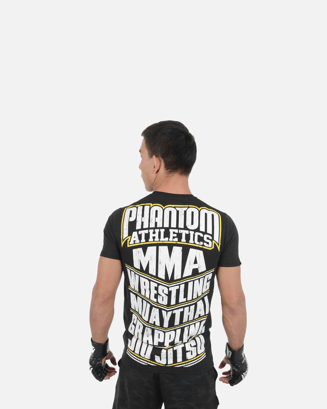 Phantom Athletics T-Shirt MMA Sports – Black