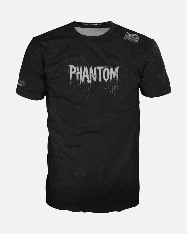 Camiseta de entrenamiento Phantom Athletics EVO+ Nightmare – Negro/Rojo