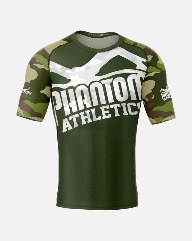 Phantom Athletics Rashguard Warfare - Marineblauw Camo