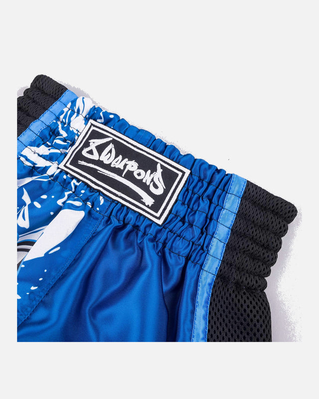 Pantaloncini Muay Thai 8 WEAPONS Jipe – Blu