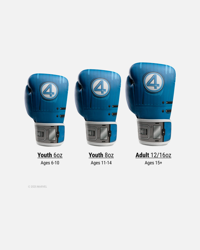 Guantes de boxeo Hayabusa Fantastic Four – Azul