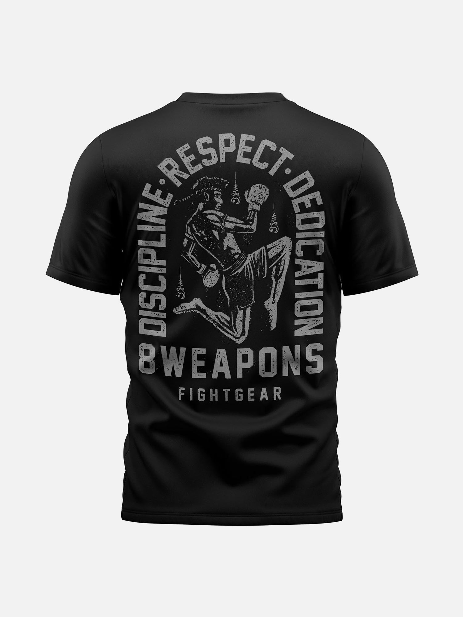 Camiseta 8 WEAPONS Tombstone – Negro