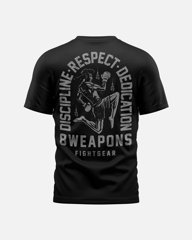 Camiseta 8 WEAPONS Tombstone – Negro