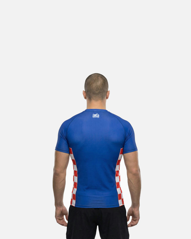 Phantom Athletics Rashguard Team Croatia - Blauw