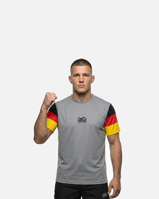 Camiseta Phantom Athletics EVO+ Team Germany – Gris