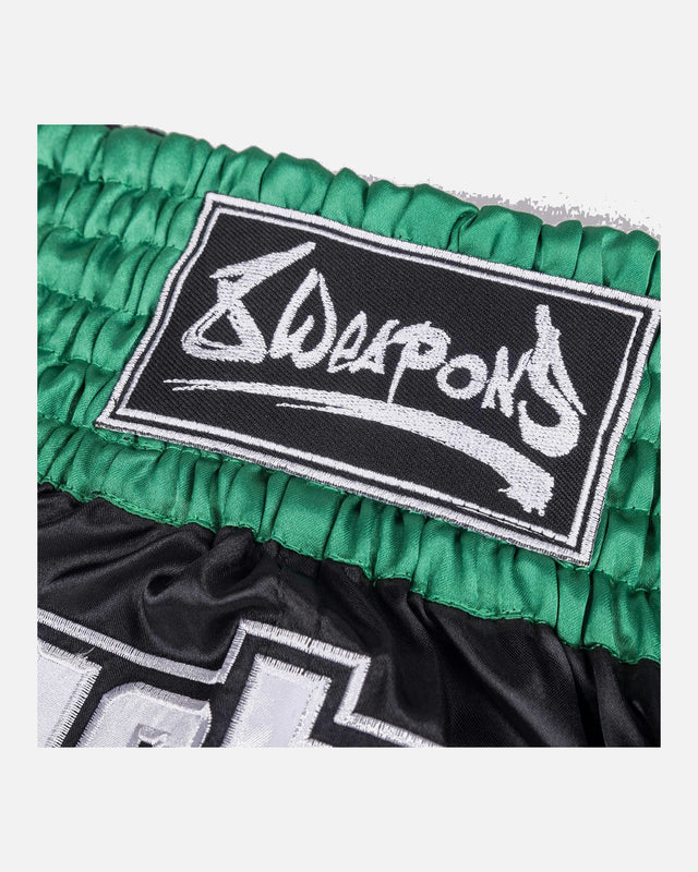 8 WEAPONS Muay Thai Shorts West Coast - Groen