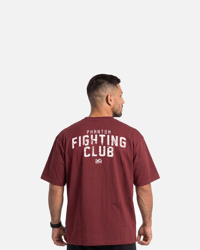 T-Shirt Phantom Athletics FIGHTING CLUB Oversize Heavy – Bordeaux