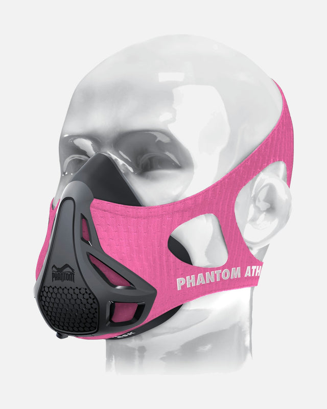 Housse de masque d'entraînement Phantom Athletics – Noir - Rose
