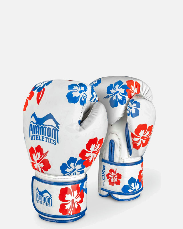 Phantom Athletics Boxhandschuhe Hawaii – Weiß/Blau/Rot