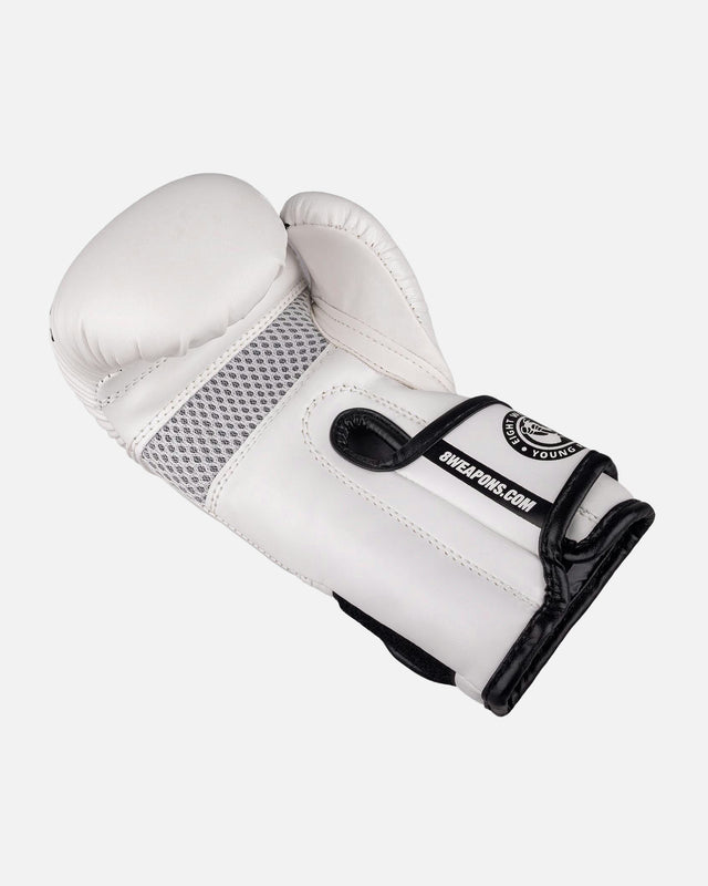 Guantoni da boxe 8 WEAPONS Unlimited 2.0 – Bianco/Nero